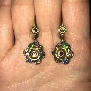 Michal Negrin Flower Earrings